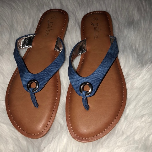 Shoes - 🆕Jean Blue Sandals